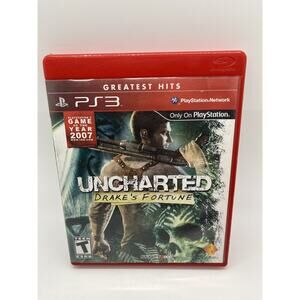 Uncharted: Drake's Fortune PS3 Sony PlayStation 3 CIB Complete - TESTED